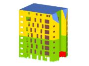 Immeuble de grande hauteur au Haut-Bois, Grenoble, France